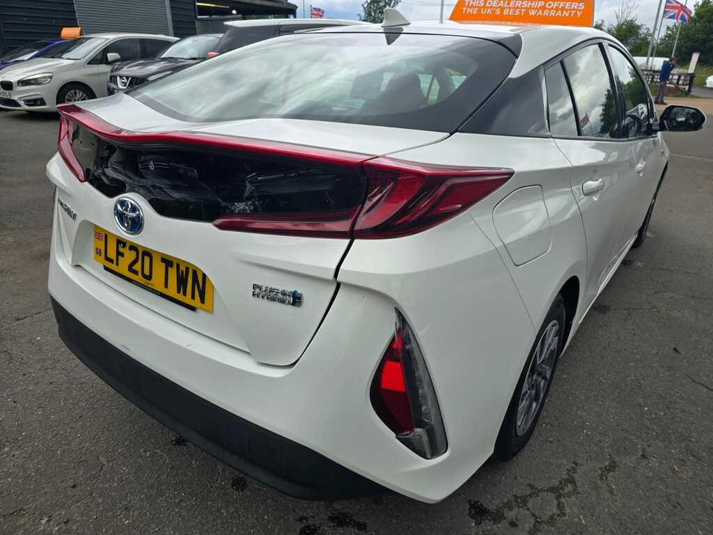 Toyota Prius 1.8 Hybrid 202020 Vvti Active 5 Seats Ulez F White #3