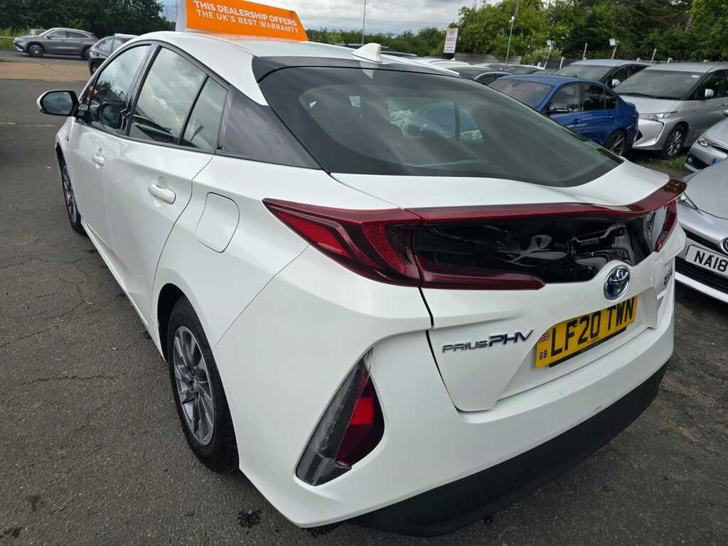 Toyota Prius 1.8 Hybrid 202020 Vvti Active 5 Seats Ulez F White #4