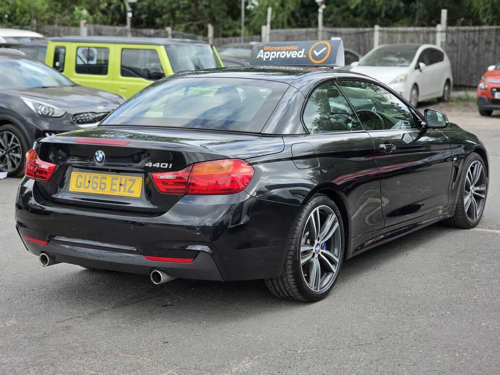 BMW 4 Series 440I 3.0 201666 M Sport Convert Black #5