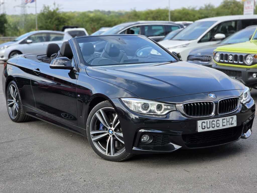BMW 4 Series 440I 3.0 201666 M Sport Convert Black #3