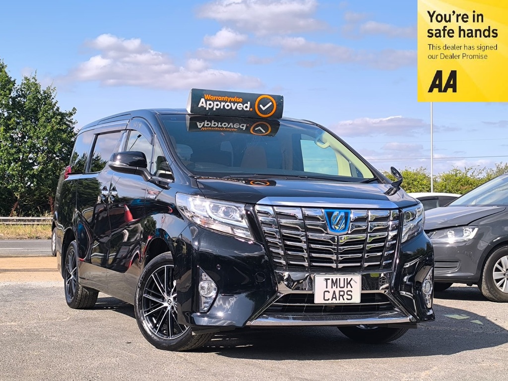 Toyota Alphard 2.5 Hybrid X 201515 8 Seats 2 Keys 4Wd Mpv U Black