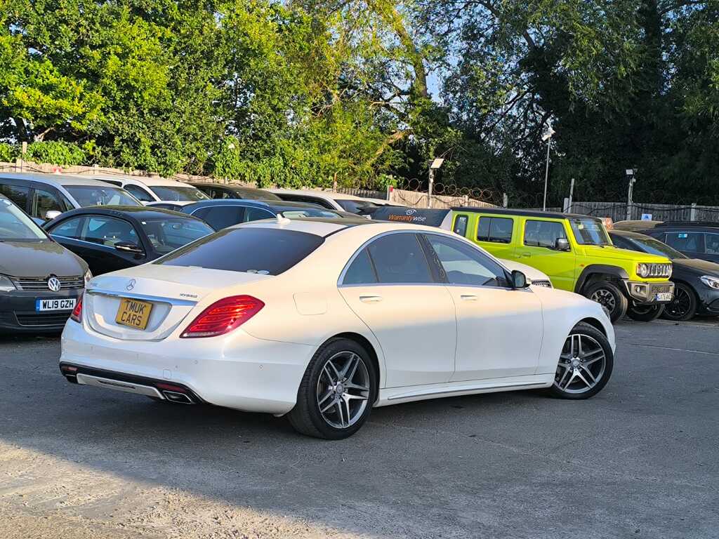Mercedes-Benz S Class 3.5 Hybrid 201414 S400 Exlusive Amg Sp White #3