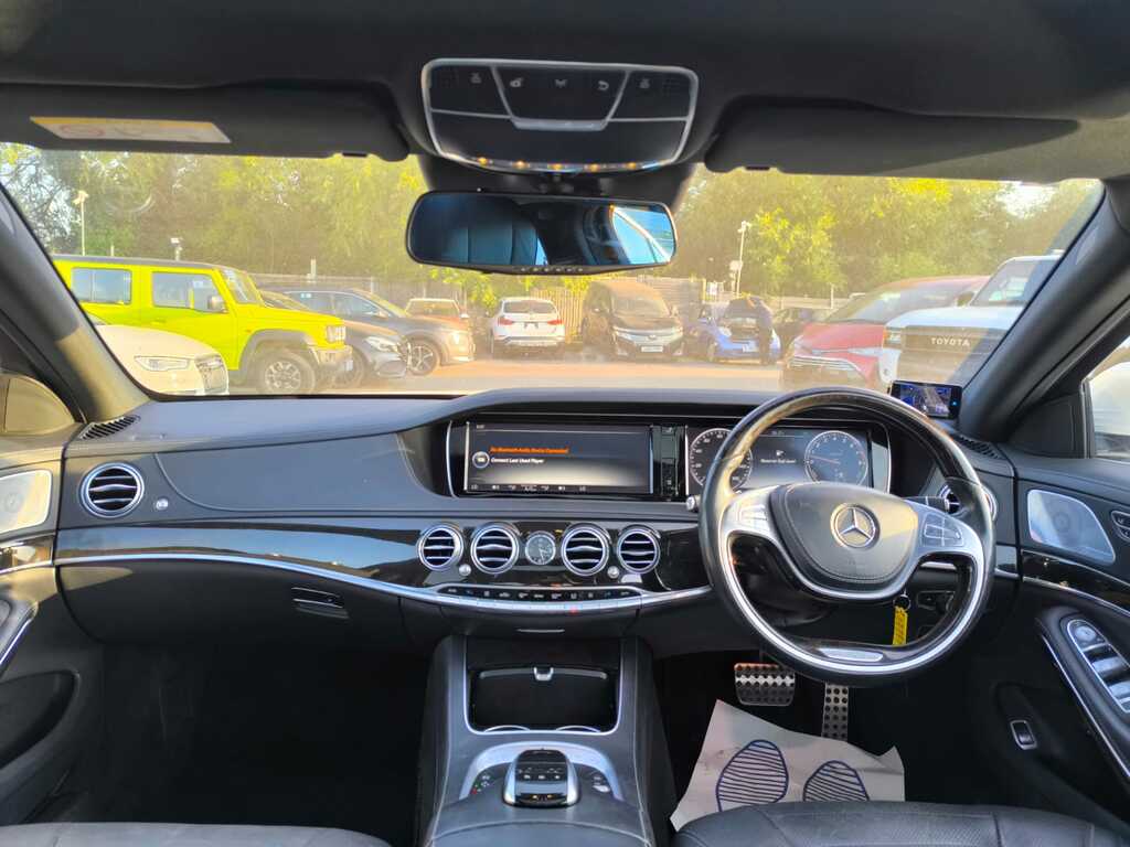 Mercedes-Benz S Class Saloon Blue #12