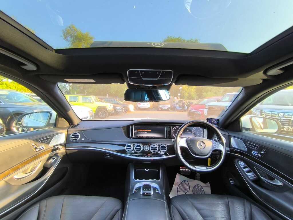 Mercedes-Benz S Class Saloon Blue #11