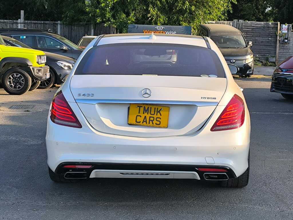 Mercedes-Benz S Class Saloon Blue #7