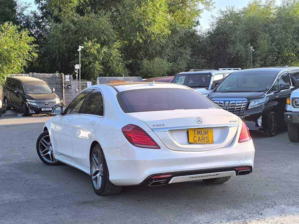 Mercedes-Benz S Class 3.5 Hybrid 201414 S400 Exlusive Amg Sp White #4