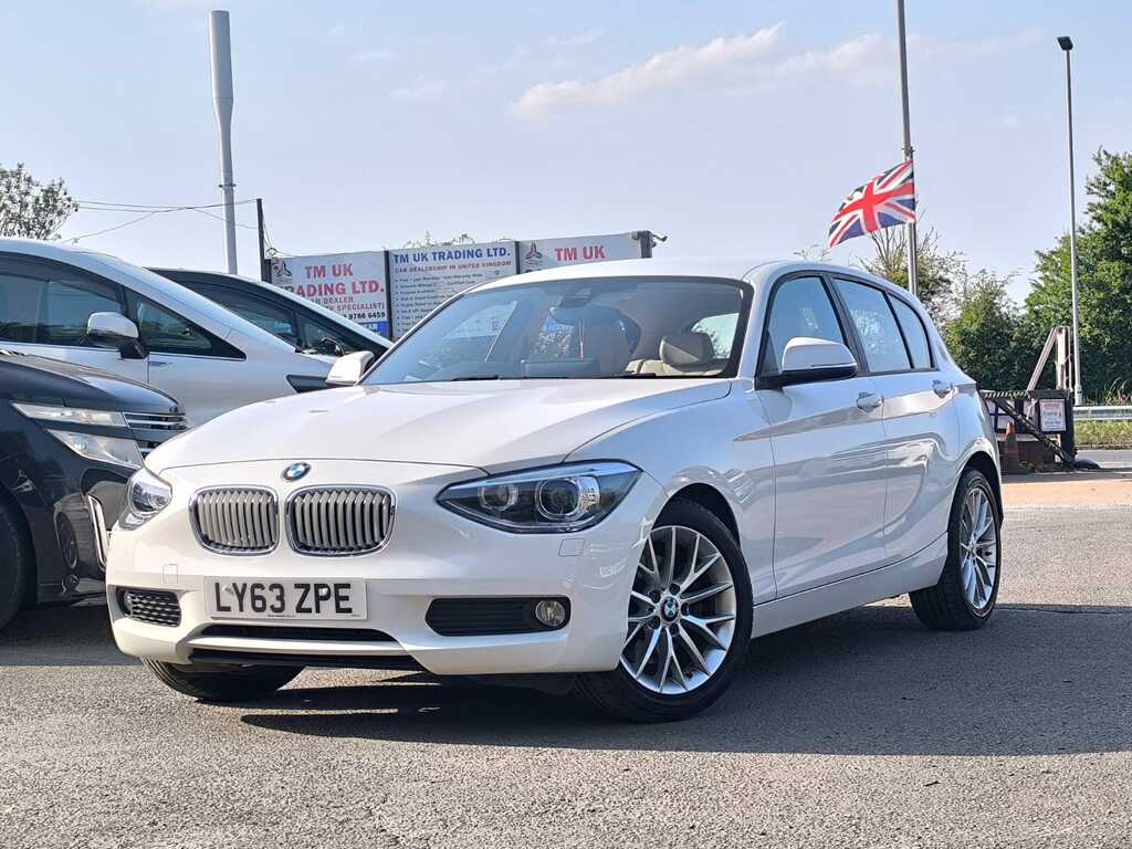 BMW 1 Series 116I 1.6 201363 5 Seats Hat White #2