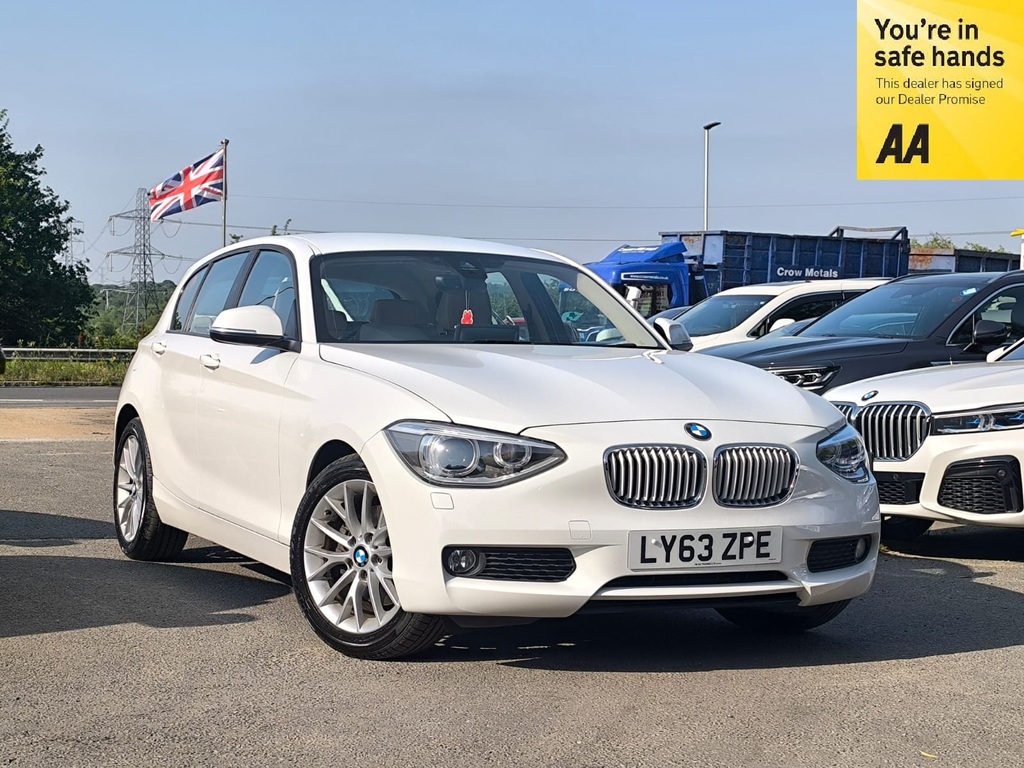 BMW 1 Series 116I 1.6 201363 5 Seats Hat White