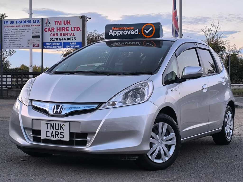 Honda Jazz Fit 1.3 Hybrid 201313 5 Seats Ulez Free Imp Silver #2