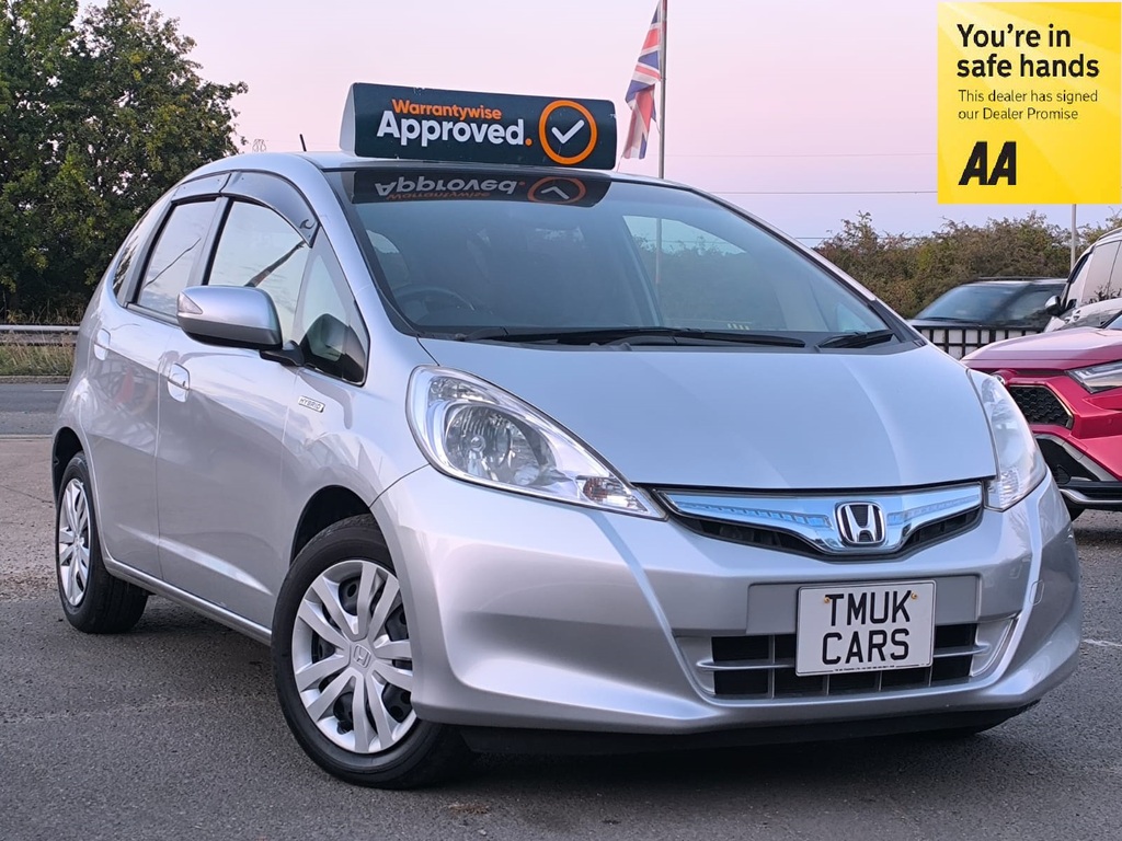 Honda Jazz Fit 1.3 Hybrid 201313 5 Seats Ulez Free Imp Silver