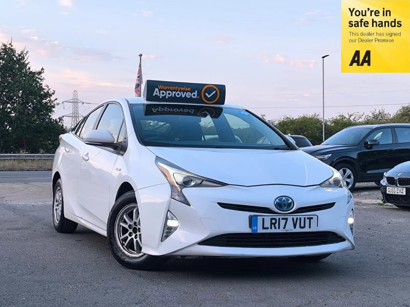 Toyota Prius 1.8 Hybrid 201717 Active 5 Seats Ulez Free P White
