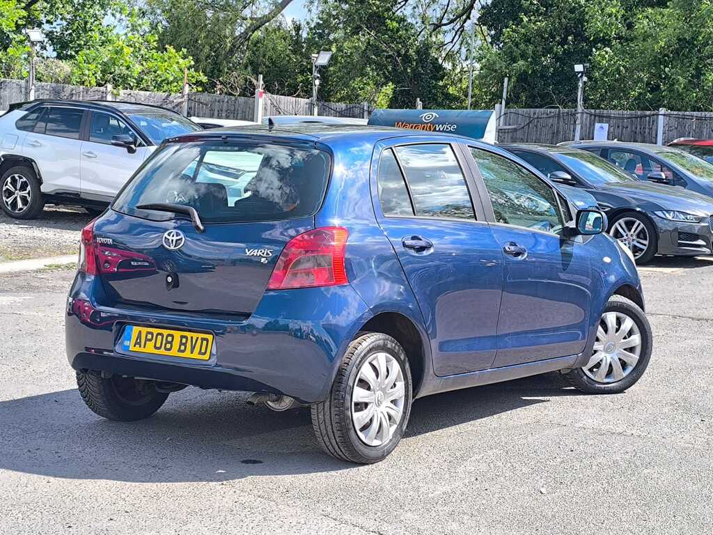 Toyota Yaris 1.3 200808 T3 Hatchback 5 Seats Blue #3