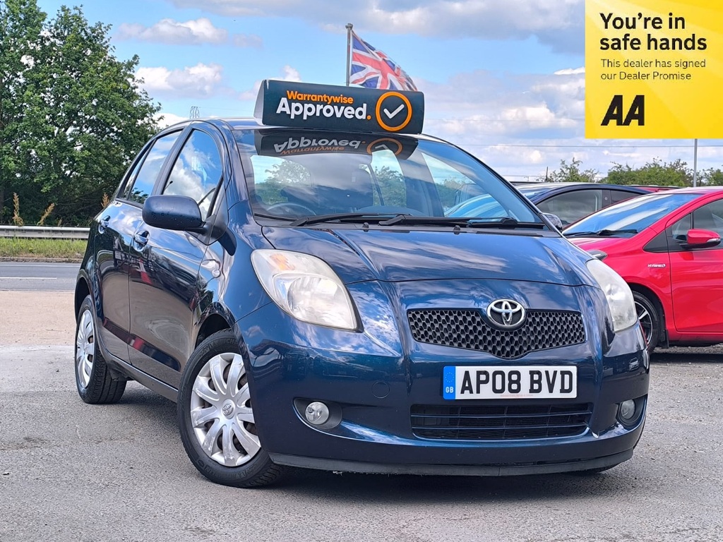 Toyota Yaris 1.3 200808 T3 Hatchback 5 Seats Blue