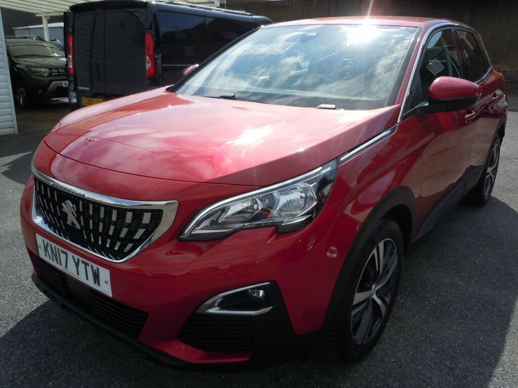 Peugeot 3008 Suv 1.6 Bluehdi Active Euro 6 Ss 201717 Red