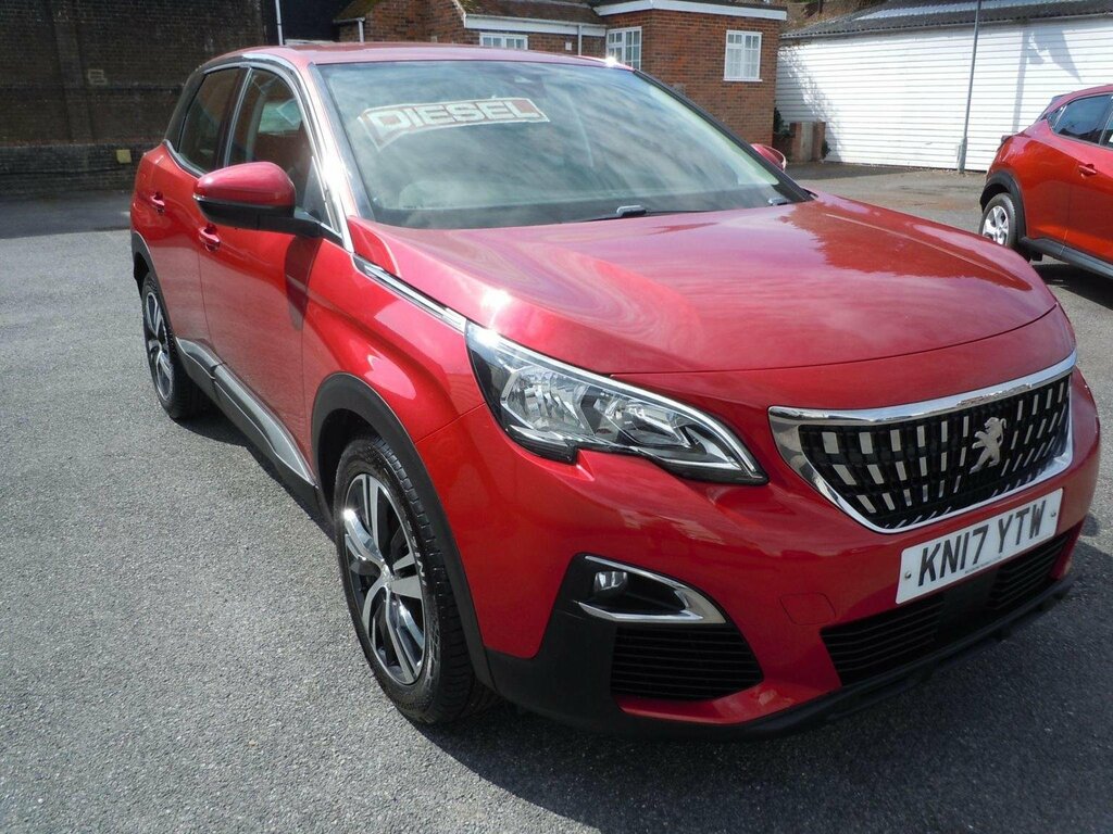 Peugeot 3008 Suv 1.6 Bluehdi Active Euro 6 Ss 201717 KN17YTW Red #2