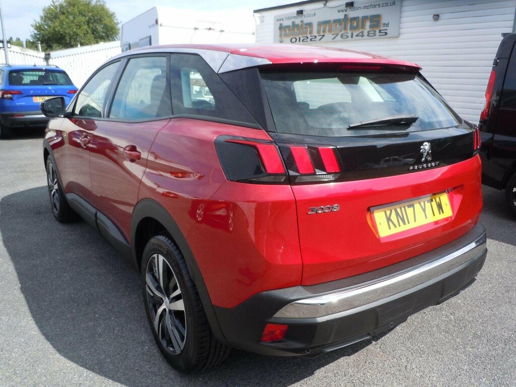 Peugeot 3008 Suv 1.6 Bluehdi Active Euro 6 Ss 201717 KN17YTW Red #4