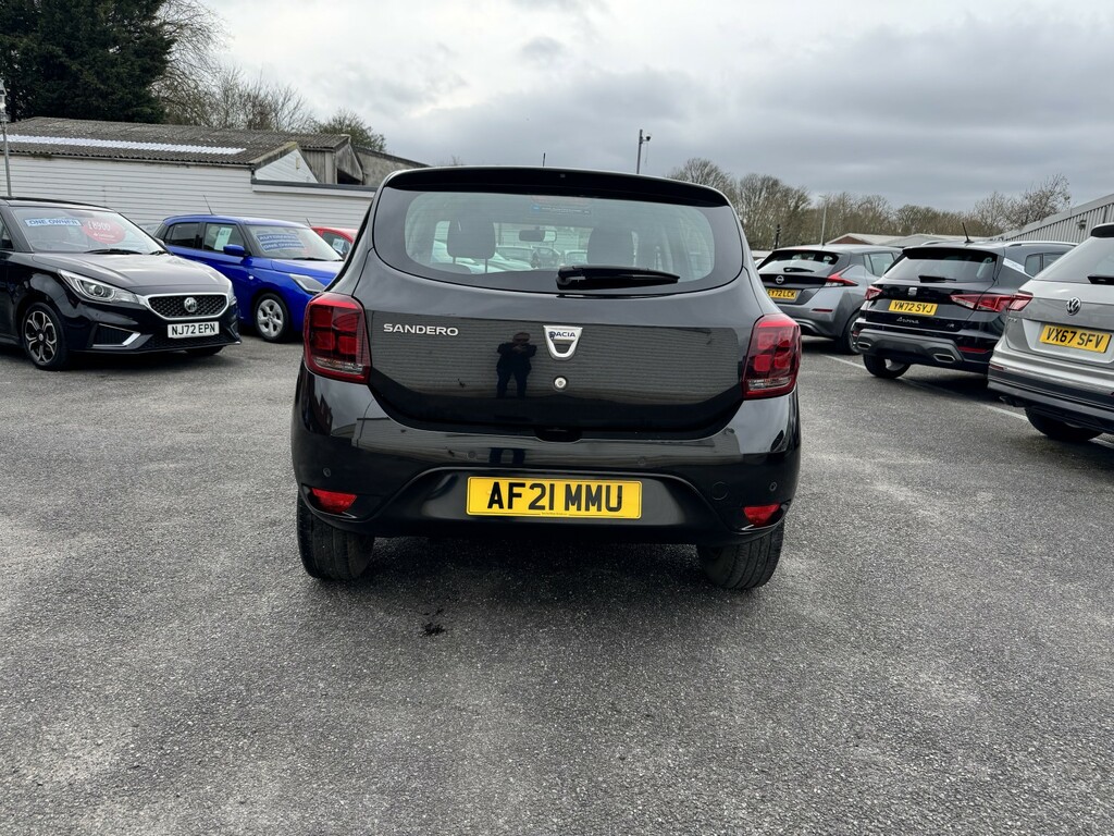 Dacia Sandero Hatchback 0.9 Comfort Tce 90 Re 2021 Black #4