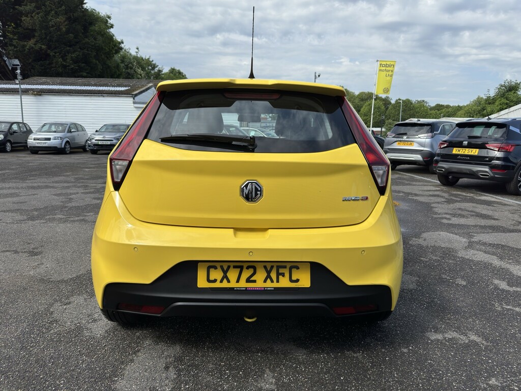 MG MG3 Hatchback 1.5 Vti-tech Exclusive Nav 202272 CX72XFC Yellow #4