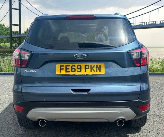 Ford Kuga 2.0 Tdci Ecoblue Titanium X Edition Suv FE69PKN Blue #4