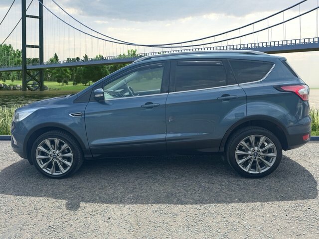 Ford Kuga 2.0 Tdci Ecoblue Titanium X Edition Suv FE69PKN Blue #6