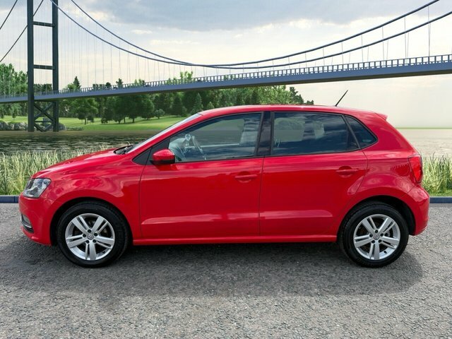 Volkswagen Polo 1.2 Tsi Match Edition Hatchback YT67OBJ Red #6