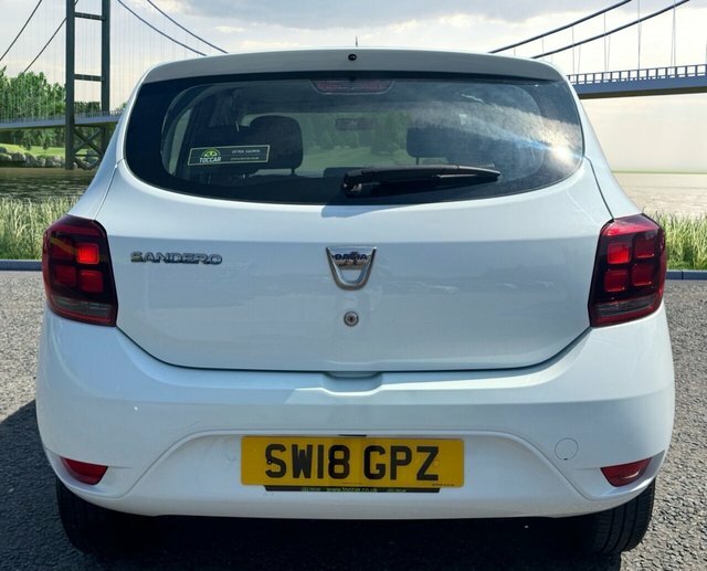 Dacia Sandero 1.0 Sce Ambiance Hatchback Euro SW18GPZ White #4