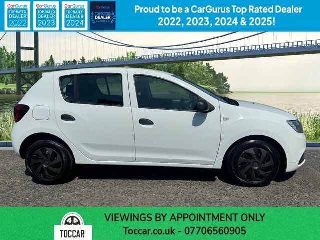 Dacia Sandero 1.0 Sce Ambiance Hatchback Euro SW18GPZ White #2