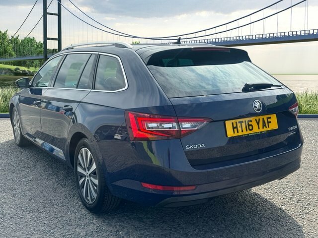 Skoda Superb 1.6 Tdi Greenline Se L Executive Estate Blue #5