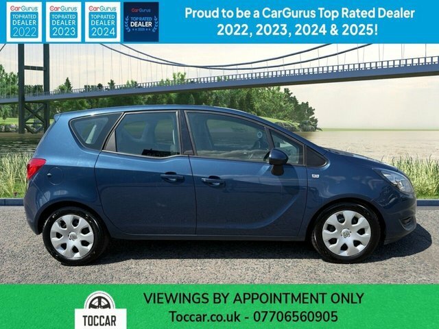 Vauxhall Meriva 1.7 Cdti Exclusiv Mpv Euro 5 110 Blue #2