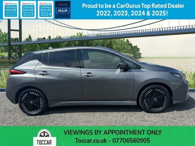 Nissan Leaf 39Kwh N-connecta Hatchback 150 SM22LZN Grey #2