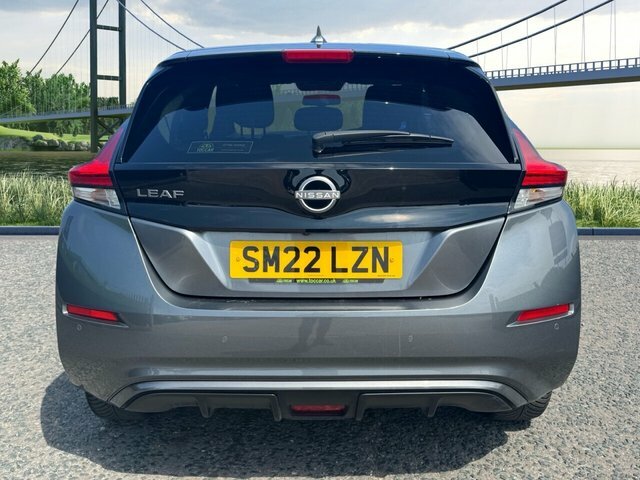 Nissan Leaf 39Kwh N-connecta Hatchback 150 SM22LZN Grey #4