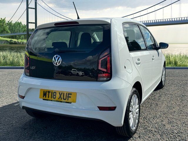 Volkswagen Up 1.0 Move Up Hatchback Euro 6 S MT18XUF White #3