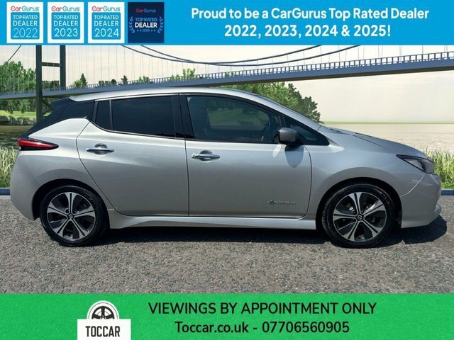 Nissan Leaf 40Kwh N-connecta Hatchback 150 Silver #2