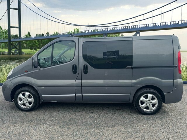 Vauxhall Vivaro 2.0 2900 Cdti Sportive Crew Van Grey #6