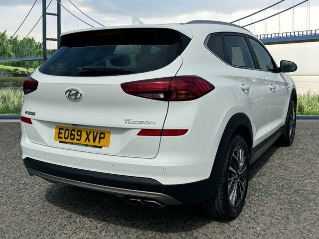 Hyundai Tucson 1.6 Crdi Mhev Premium Suv Hybrid White #3