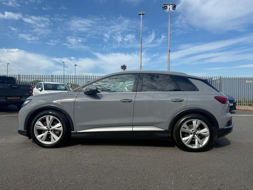 Audi Q4 E Tron 40 S Line Suv 82Kwh 204 Ps MA71VBX Grey #4