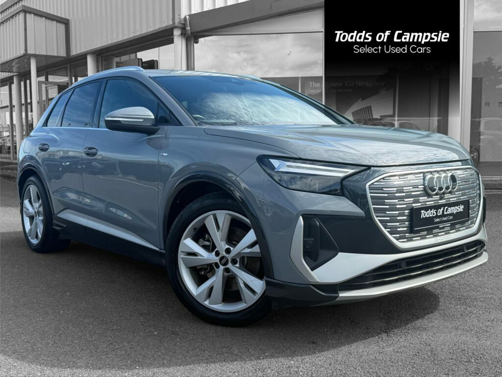 Audi Q4 E Tron 40 S Line Suv 82Kwh 204 Ps Grey
