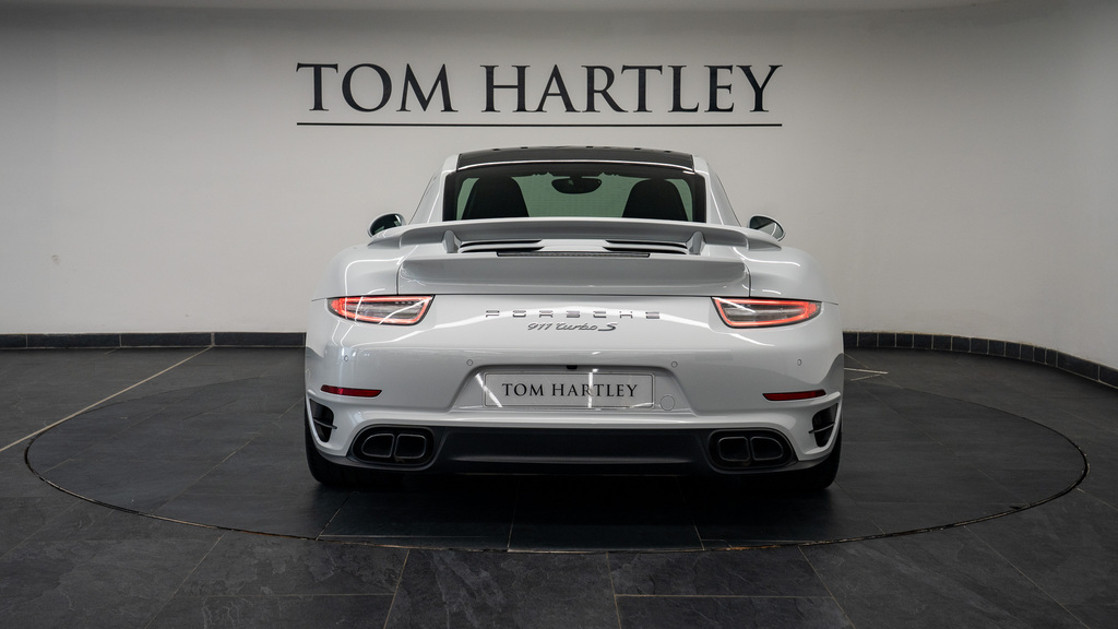 Porsche 911 991 Turbo S White #6