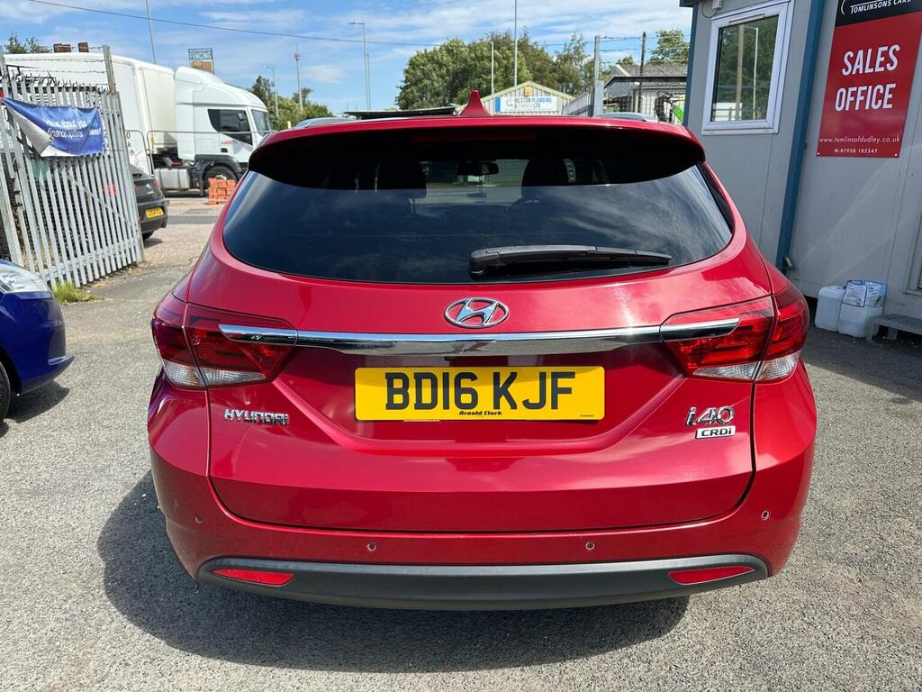 Hyundai I40 1.7 Crdi Blue Drive Se Nav Tourer Euro 6 Ss Red #6