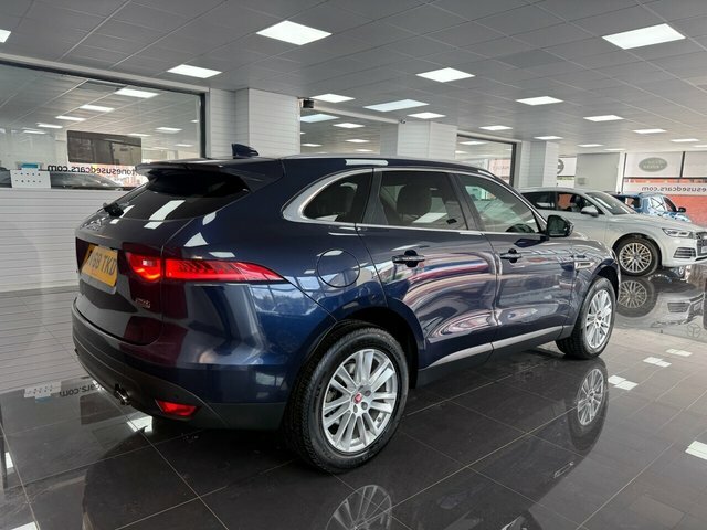 Jaguar F-Pace F-pace Portfolio Awd BV68TKD Blue #2