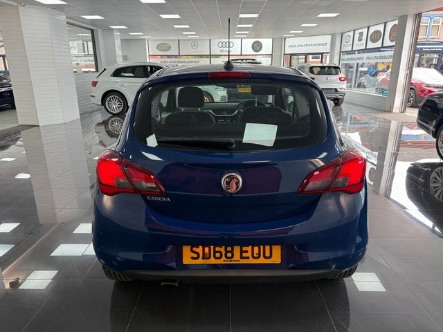 Vauxhall Corsa Hatchback SD68EOU Blue #4