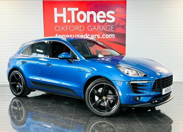 Porsche Macan Suv Blue