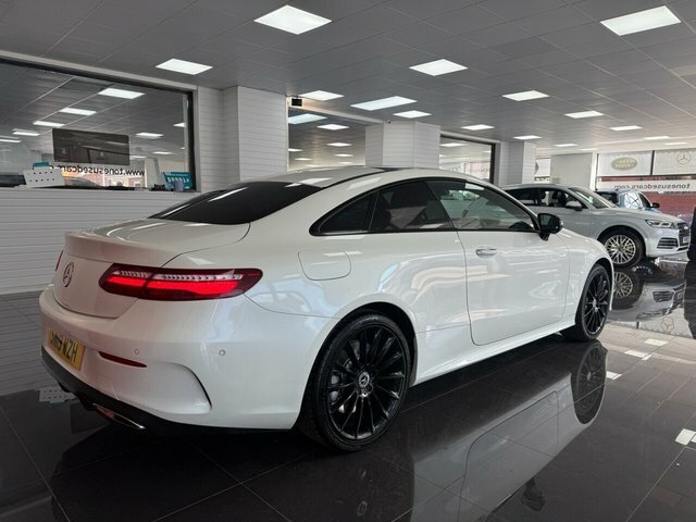 Mercedes-Benz E Class Coupe SN19WZH White