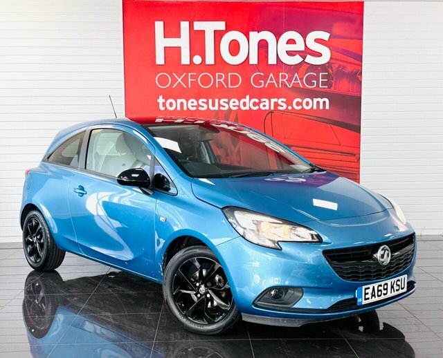 Vauxhall Corsa Hatchback EA69KSU Blue