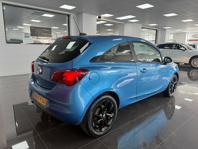 Vauxhall Corsa Hatchback EA69KSU Blue #2