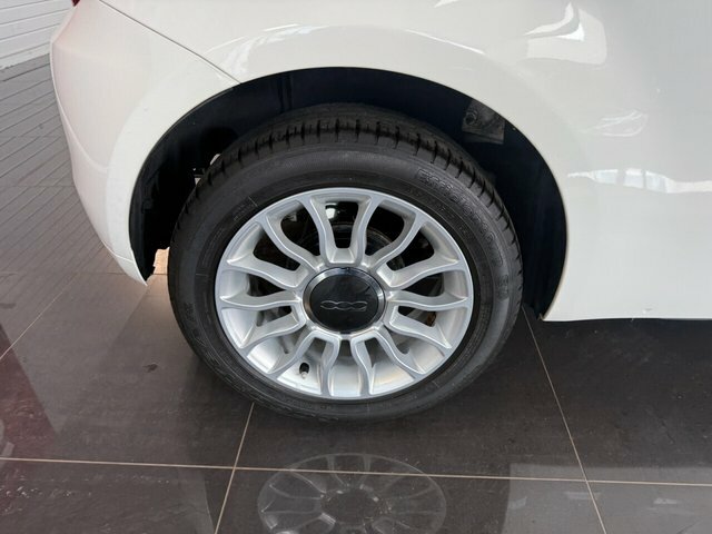 Fiat 500 Hatchback WV66YGH White #3