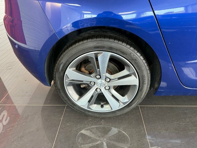 Peugeot 308 Hatchback NU68ATK Blue #2