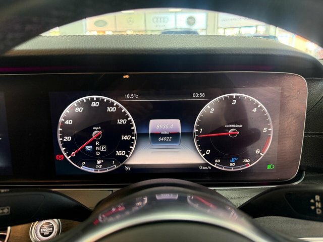 Mercedes-Benz E Class E220d Amg Line Edition Saloon White #24
