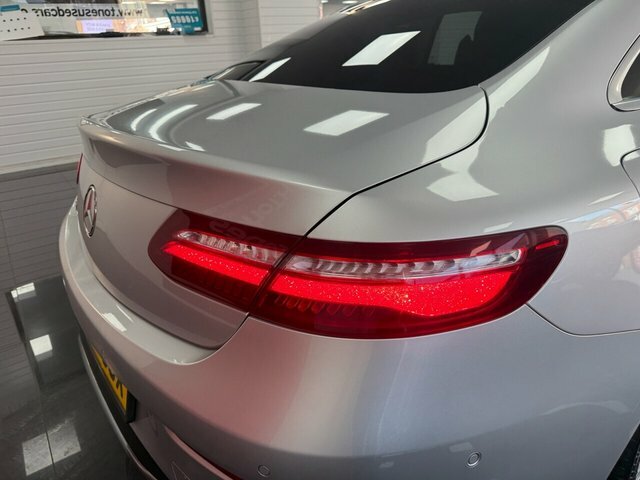 Mercedes-Benz E Class Coupe Silver #3