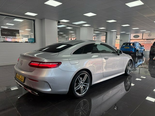 Mercedes-Benz E Class Coupe Silver #2